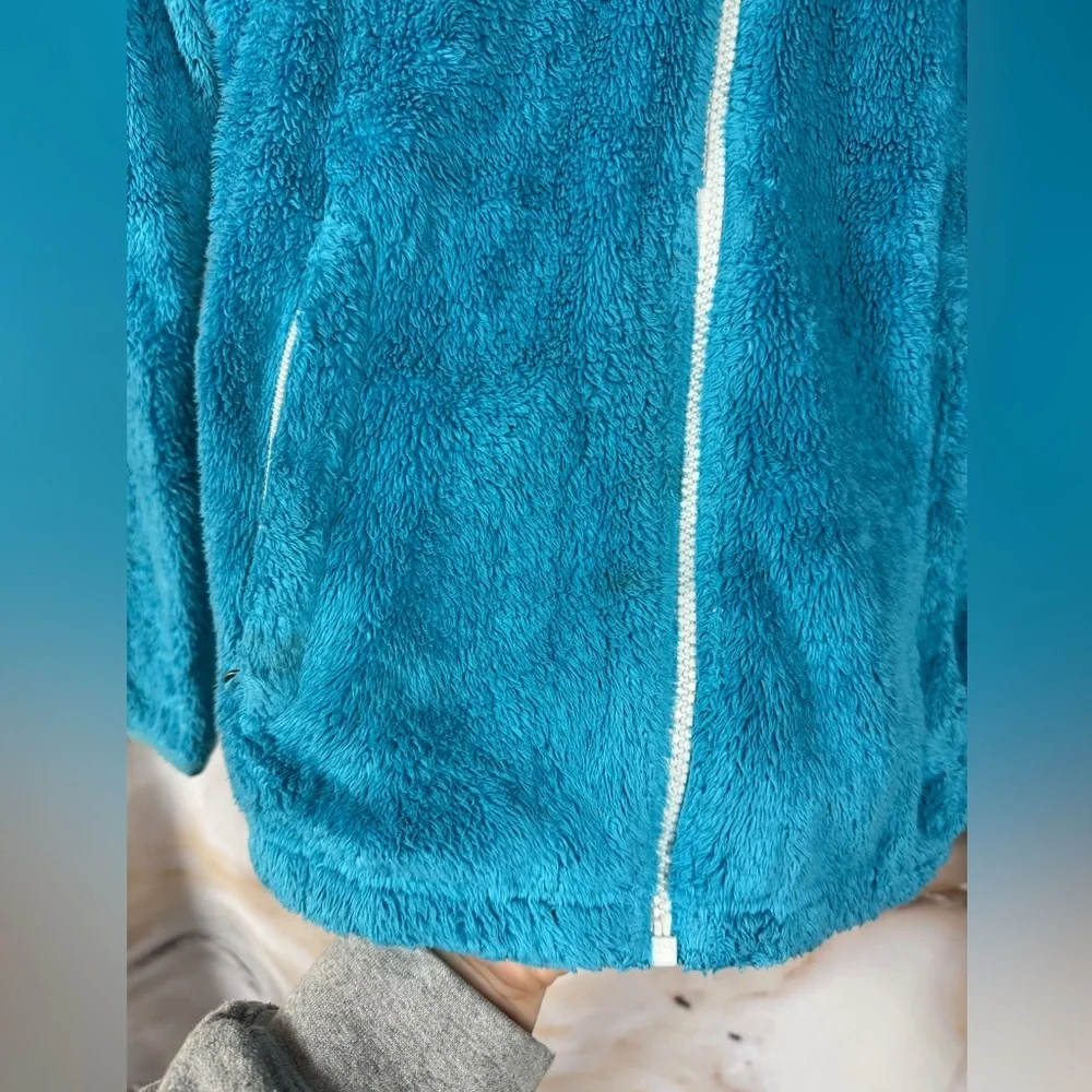 The North Face Teal Blue Fleece Jacket